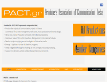 Tablet Screenshot of pact.gr